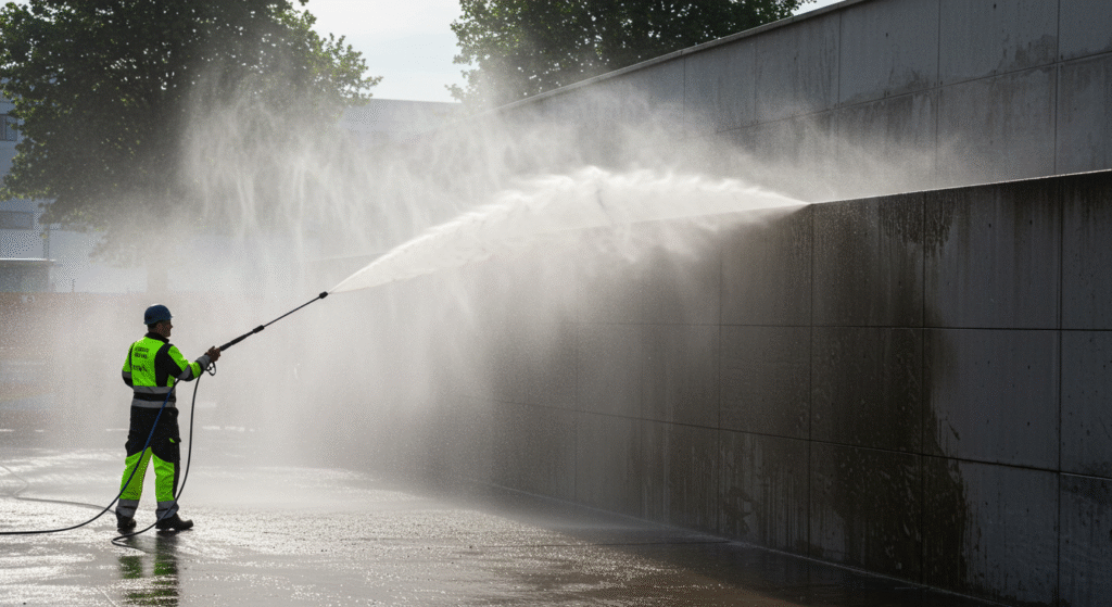 High-Pressure Jet Washing Manchester 