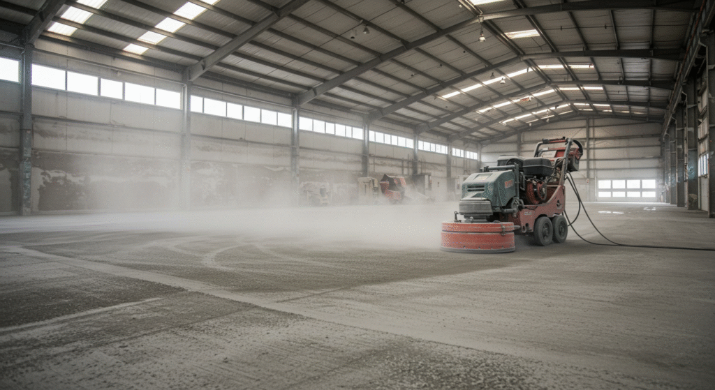 Concrete Floor Grinding in Manchester