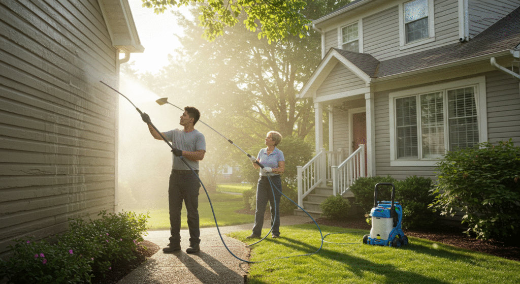 Exterior Cleaning in Manchester