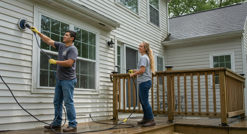 Exterior Cleaning in Manchester